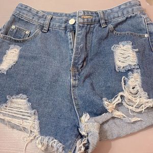 Basic blue jean shorts, never used.